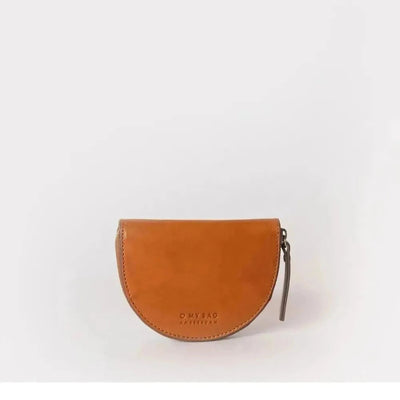 O My Bag Laura Coin Purse Cognac Classic Leather