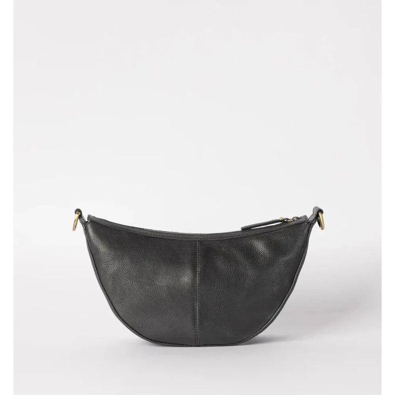O My Bag Leo Black Soft Grain Leather