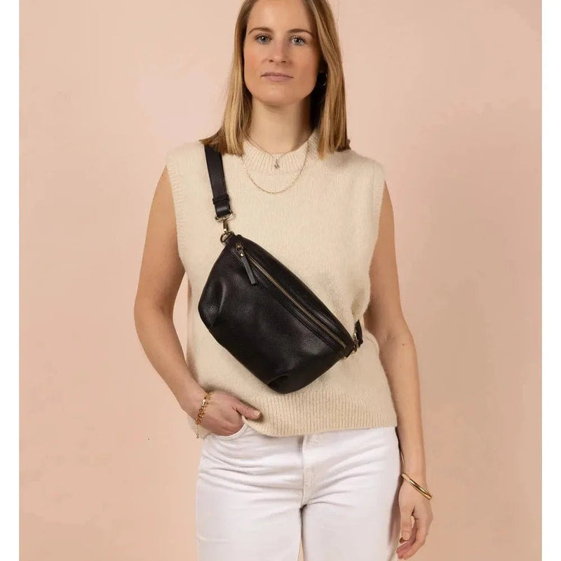O My Bag Milo Black Soft Grain Leather - Studio Play