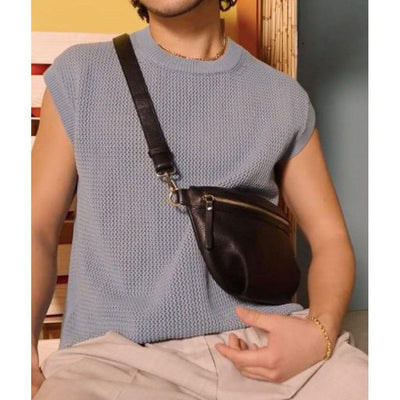 O My Bag Milo Black Soft Grain Leather - Studio Play