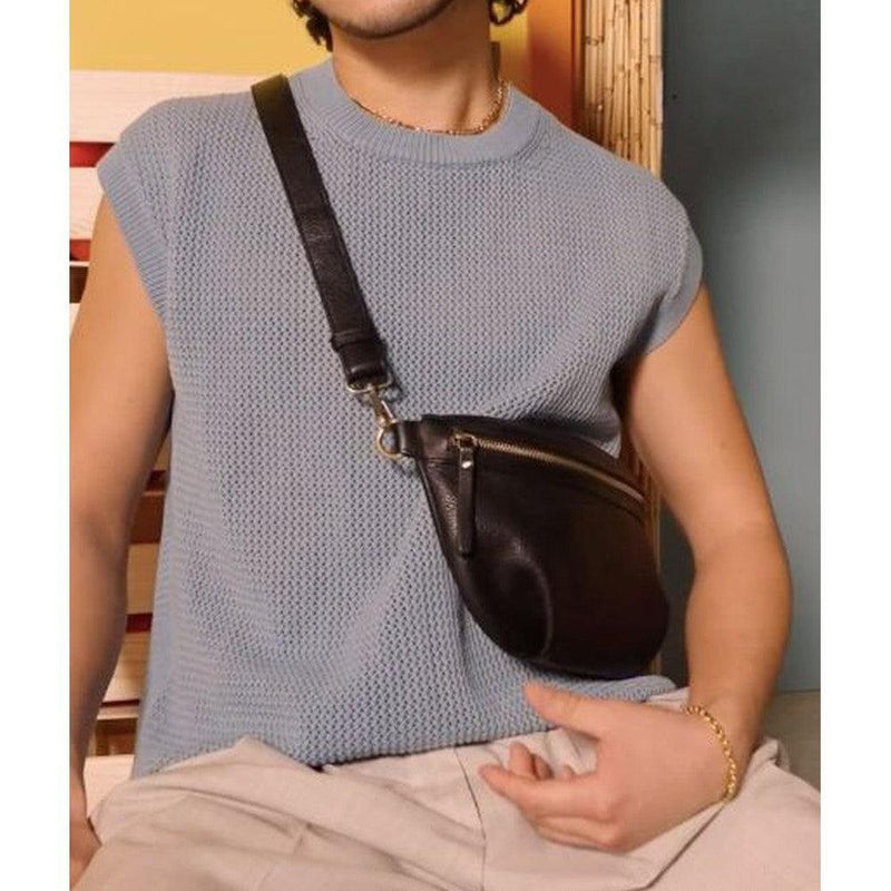 O My Bag Milo Black Soft Grain Leather - Studio Play