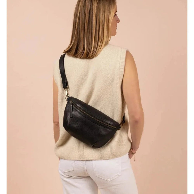 O My Bag Milo Black Soft Grain Leather - Studio Play