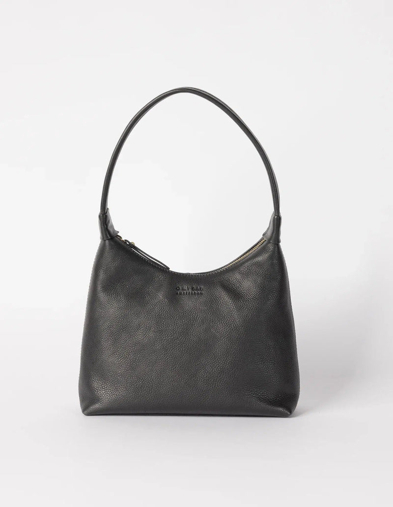 O My Bag Nora Black Soft Grain Leather