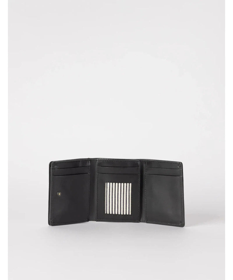 O My Bag Ollie Wallet Black Classic Leather