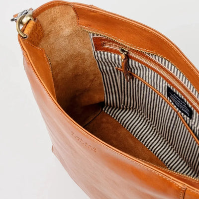 O My Bag Sofia Stromboli Leather Cognac