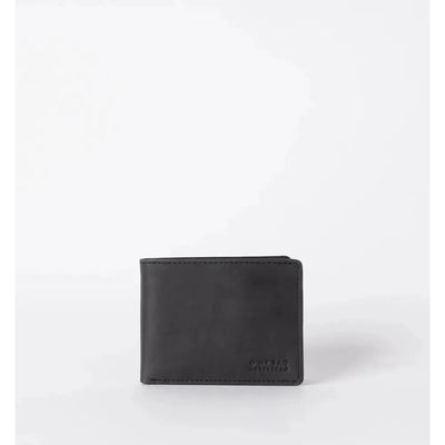O My Bag Tobi's Wallet Black Hunter Leather