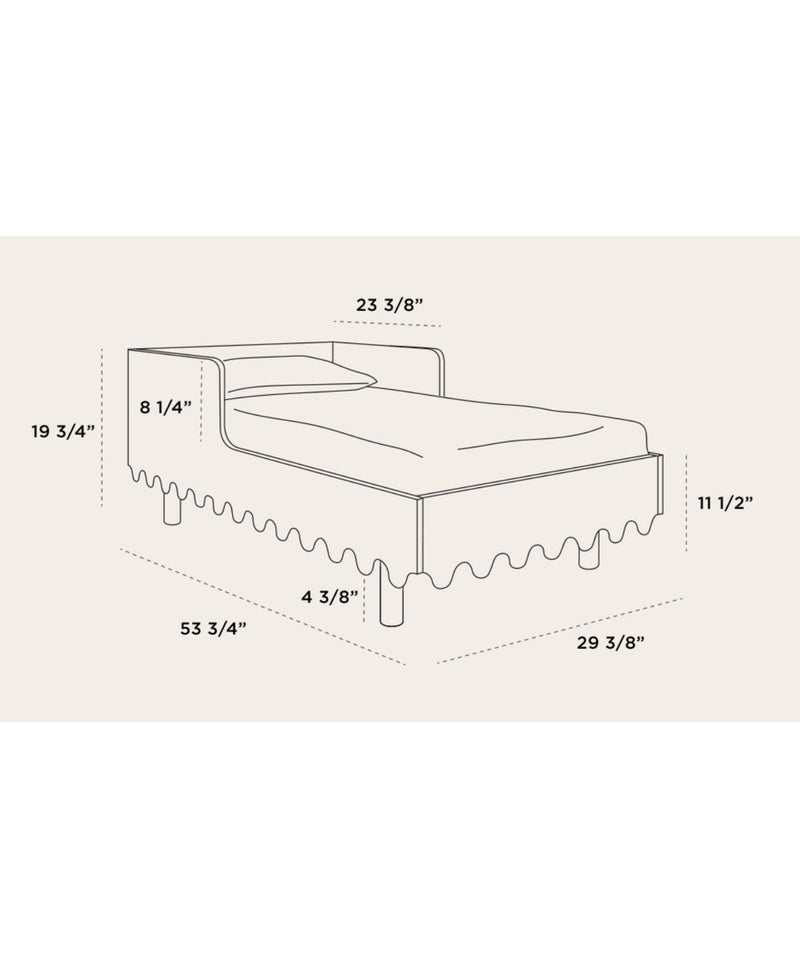 Oeuf Moss Toddler Bed