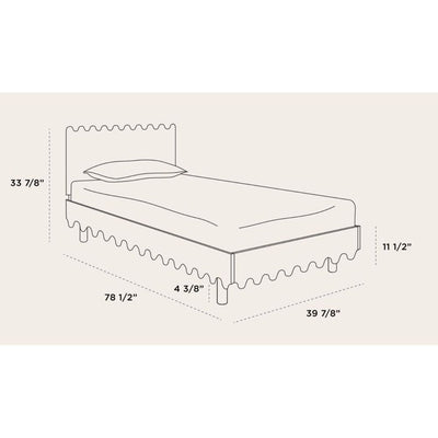 Oeuf Moss Twin Bed - Studio Play