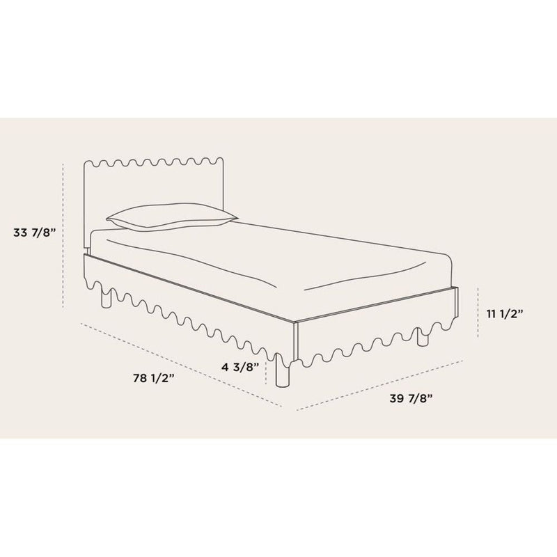 Oeuf Moss Twin Bed - Studio Play
