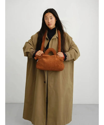Ölend Mini Ona Sherpa Bag Chocolate