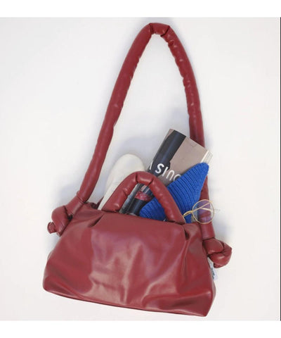 Ölend Mini Ona Vegan Leather Bag Cherry Red