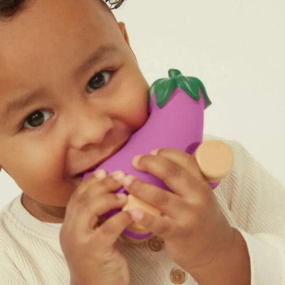 Oli & Carol Emma The Eggplant Baby Car Toy - Studio Play