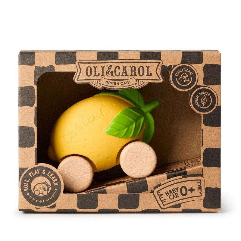 Oli & Carol Lou The Lemon Baby Car Toy - Studio Play