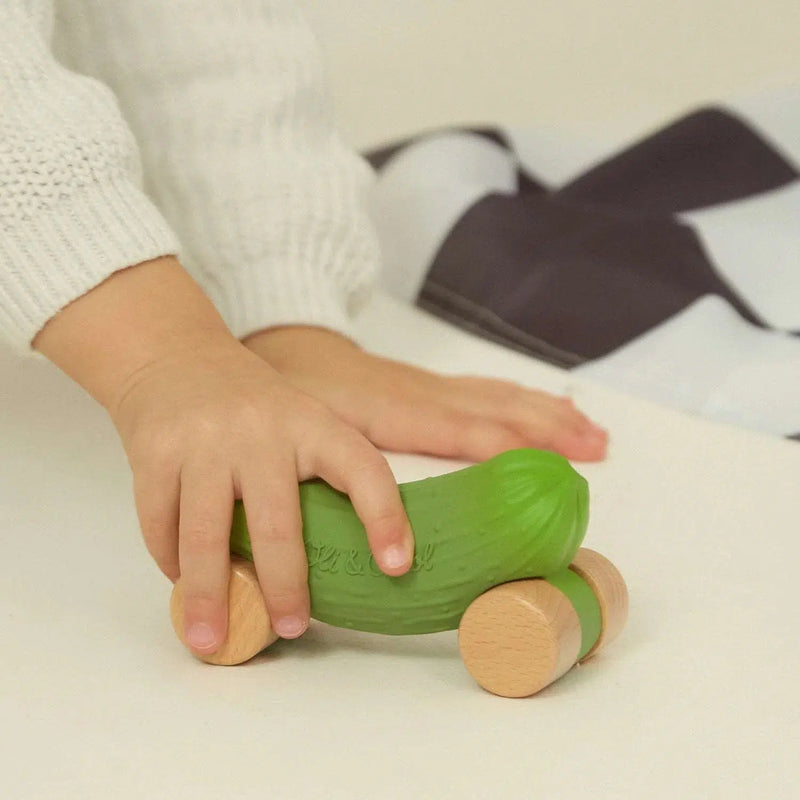 Oli & Carol Pepino The Cucumber Baby Car Toy