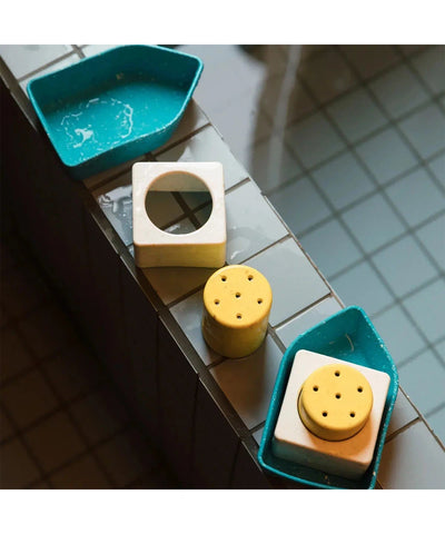 Oli & Carol Upcycled Bath Toy Boat Yellow
