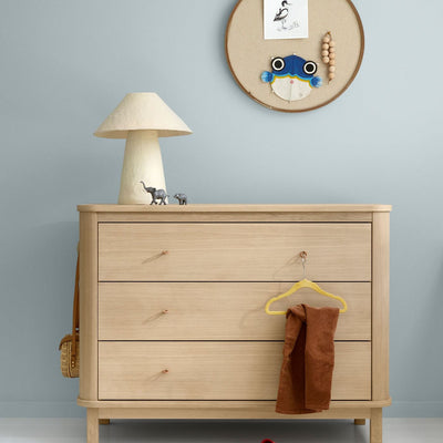 Oliver Furniture Dresser 3 Drawers Oak - Studio Play