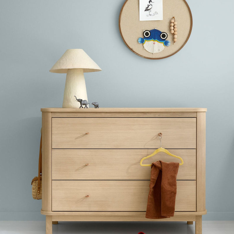 Oliver Furniture Dresser 3 Drawers Oak