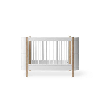 Oliver Furniture Mini+ Ledikant 041485 Excl. junior kit White/Oak - Studio Play