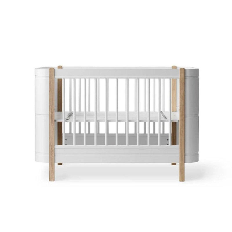 Oliver Furniture Mini+ Ledikant 041485 Excl. junior kit White/Oak - Studio Play