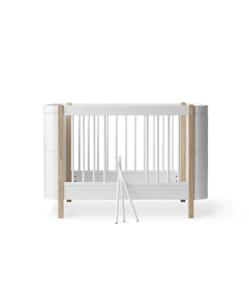 Oliver Furniture Mini+ Ledikant Excl. junior kit White/Oak