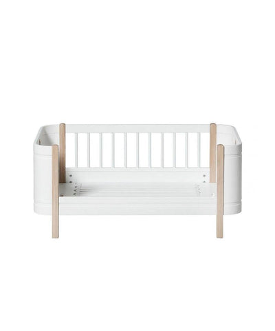 Oliver Furniture Mini+ Ledikant/Bed Incl. junior kit White/Oak - Studio Play