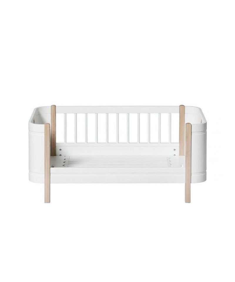 Oliver Furniture Mini+ Ledikant/Bed Incl. junior kit White/Oak - Studio Play