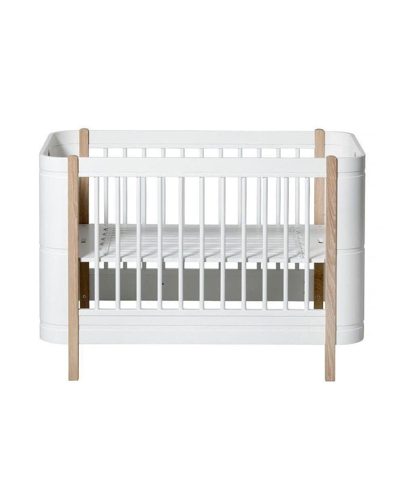 Oliver Furniture Mini+ Ledikant/Bed Incl. junior kit White/Oak - Studio Play