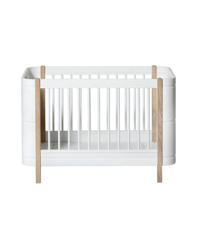 Oliver Furniture Mini+ Ledikant/Bed Incl. junior kit White/Oak - Studio Play