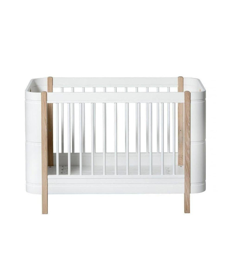 Oliver Furniture Mini+ Ledikant/Bed Incl. junior kit White/Oak - Studio Play