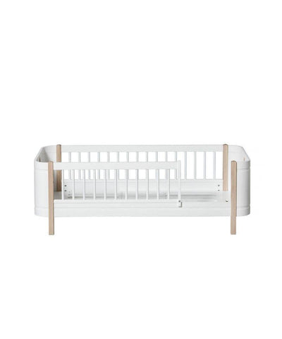 Oliver Furniture Mini+ Ledikant/Bed Incl. junior kit White/Oak - Studio Play