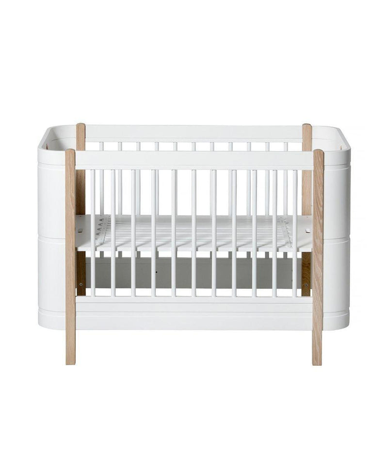 Oliver Furniture Mini+ Ledikant/Bed Incl. junior kit White/Oak