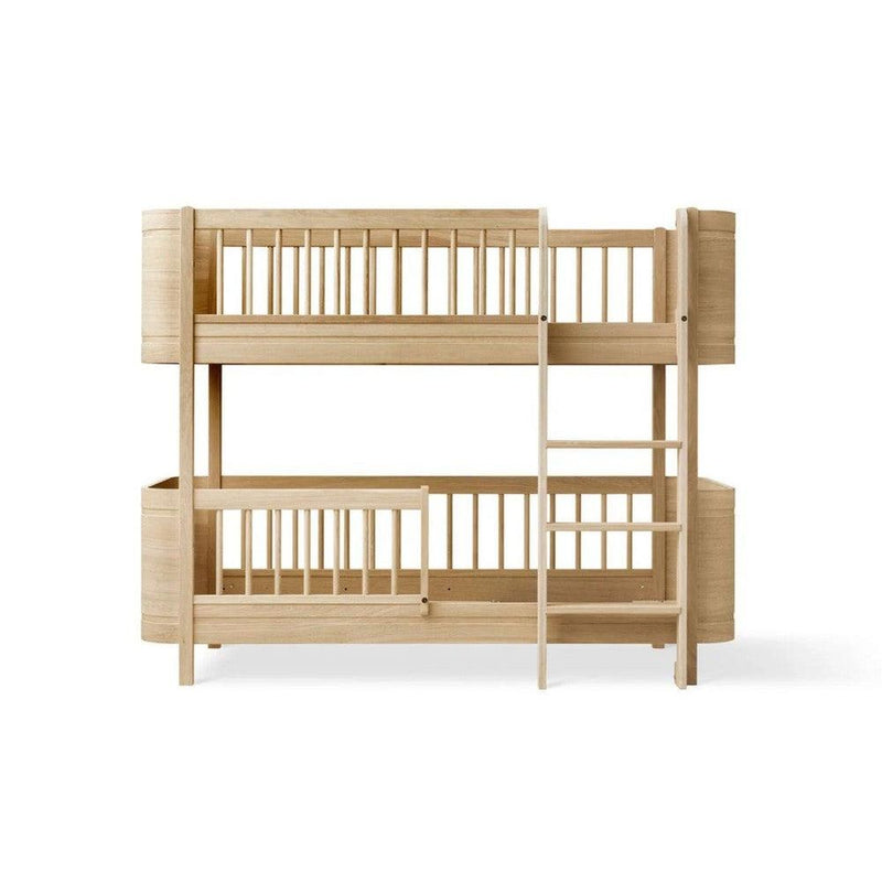 Oliver Furniture Mini+ low bunk bed 041585 oak - Studio Play
