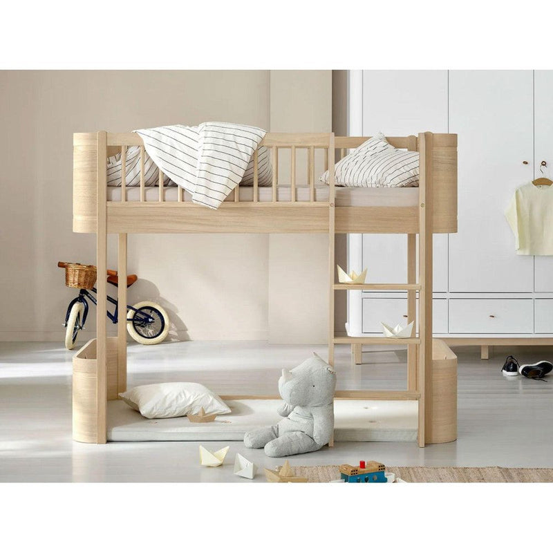 Oliver Furniture Mini+ Low Loft Bed 041584 oak - Studio Play