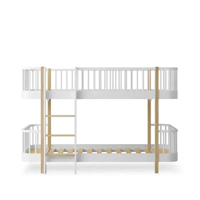 Oliver Furniture Original Low Bunk Bed 90x200cm White/Oak 041575