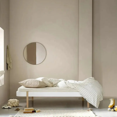 Oliver Furniture Wood Lounger Bed 120x200cm White/oak 041567 - Studio Play