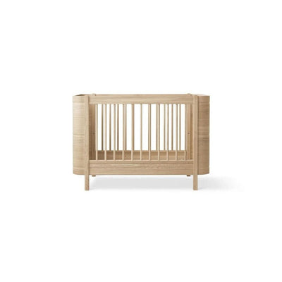 Oliver Furniture Wood Mini+ Cot bed 041582 incl. junior kit, oak - Studio Play