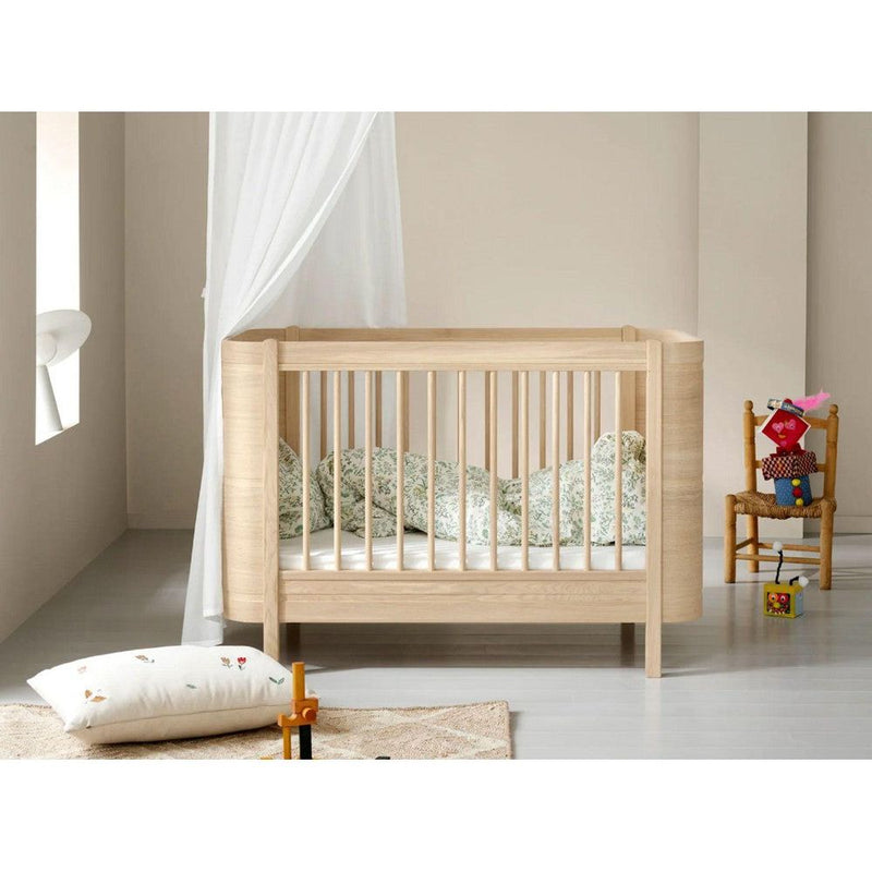 Oliver Furniture Wood Mini+ Cot bed excl. junior kit, oak