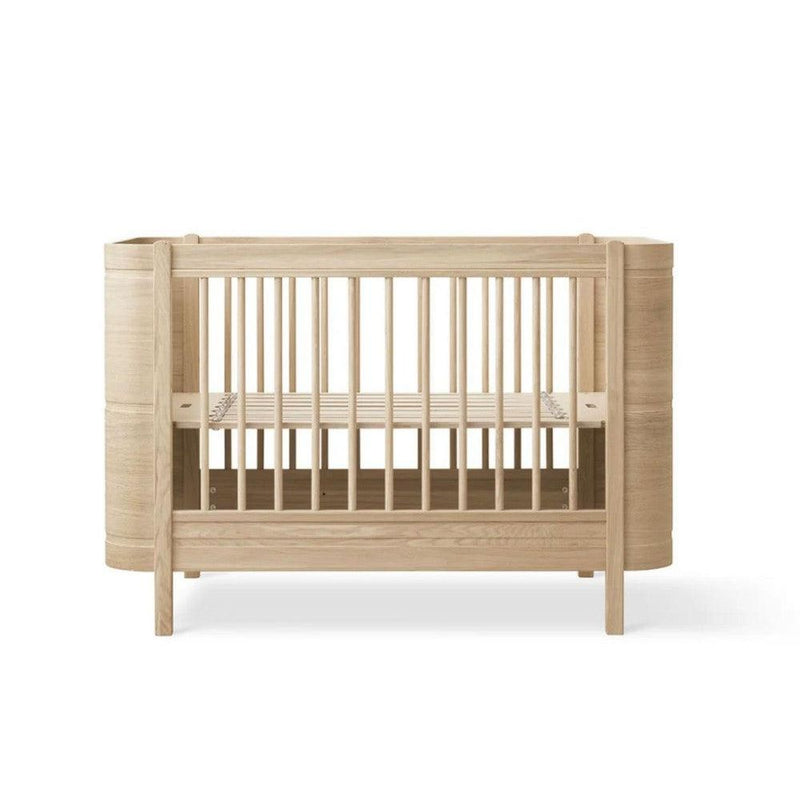 Oliver Furniture Wood Mini+ Cot bed excl. junior kit, oak