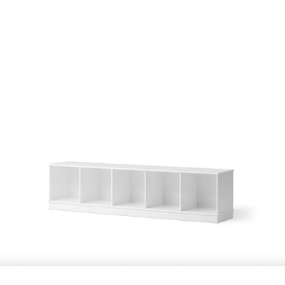 Oliver Furniture Wood Shelving Unit 5x1 with base 041333
