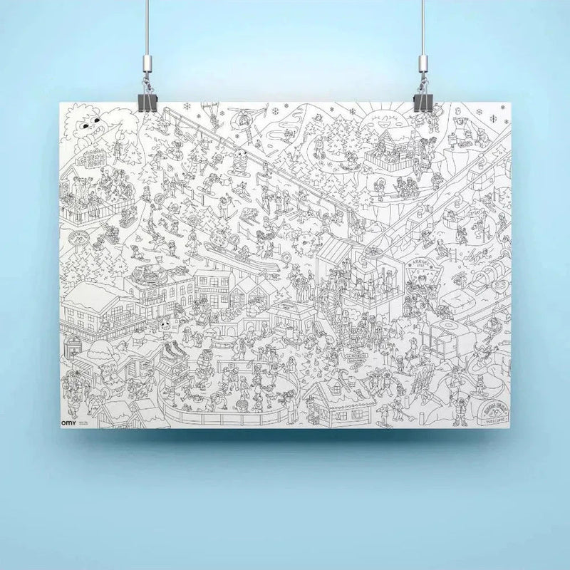 OMY Kleurposter I Love Winter - Studio Play