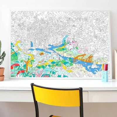 OMY Kleurposter Jungle - Studio Play