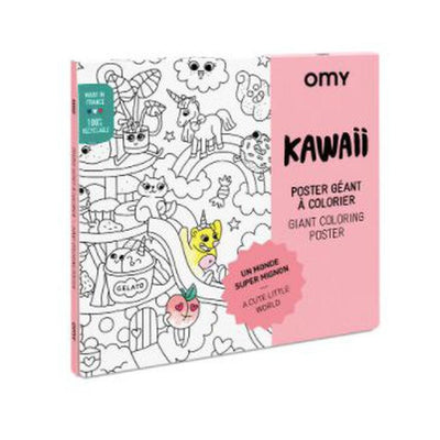 OMY Kleurposter Kawaii - Studio Play