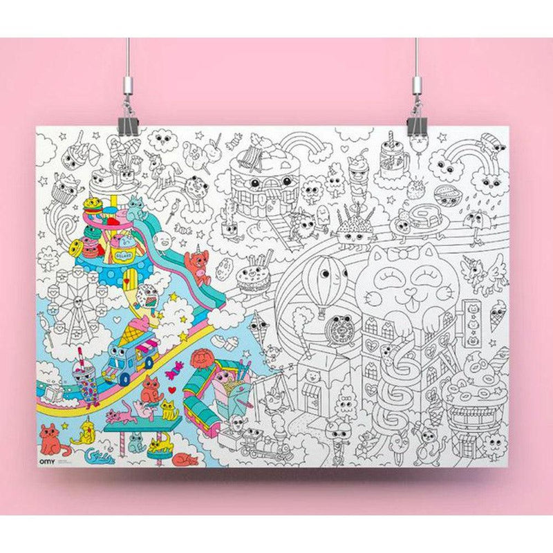 OMY Kleurposter Kawaii - Studio Play