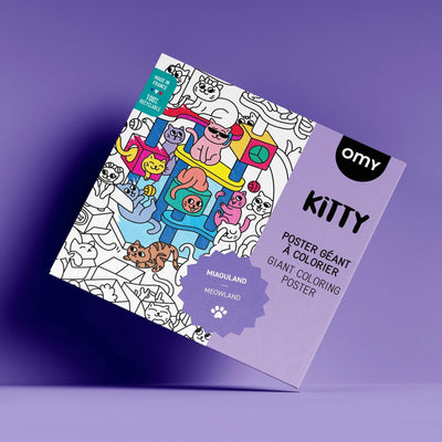 OMY Kleurposter Kitty - Studio Play