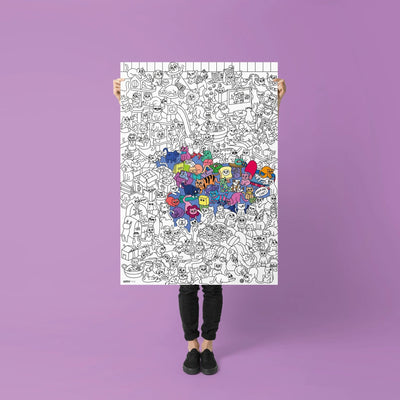 OMY Kleurposter Kitty - Studio Play