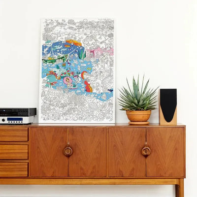 OMY Kleurposter Ocean - Studio Play