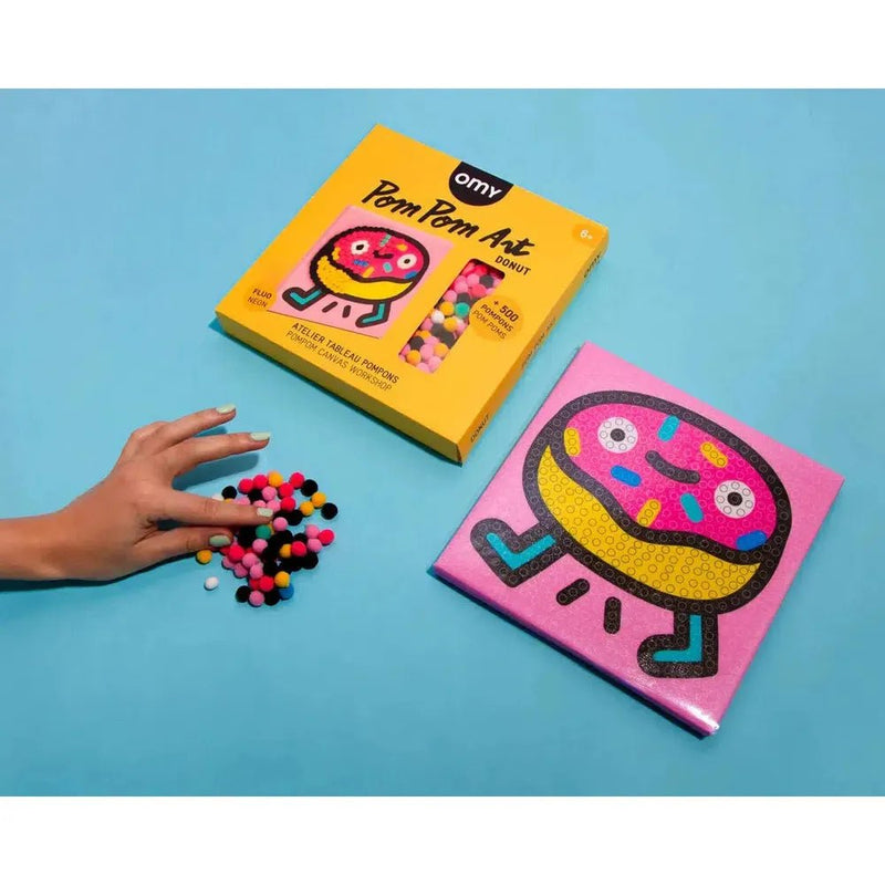 OMY Pom Pom Art Donut - Studio Play