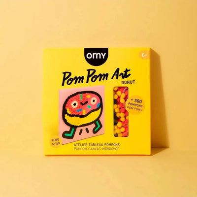 OMY Pom Pom Art Donut - Studio Play