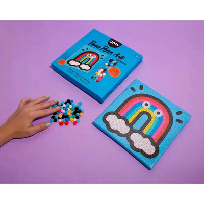 OMY Pom Pom Art Rainbow - Studio Play