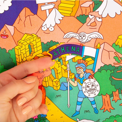 OMY Poster Mythology - Studio Play